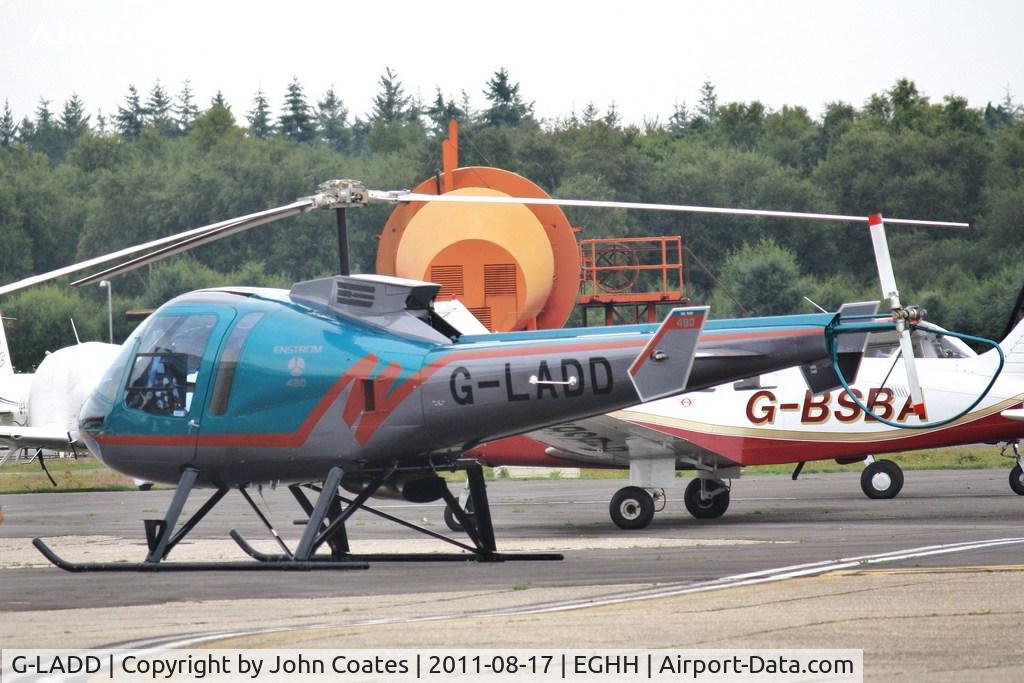 G-LADD, 1999 Enstrom 480 C/N 5037, At BHL