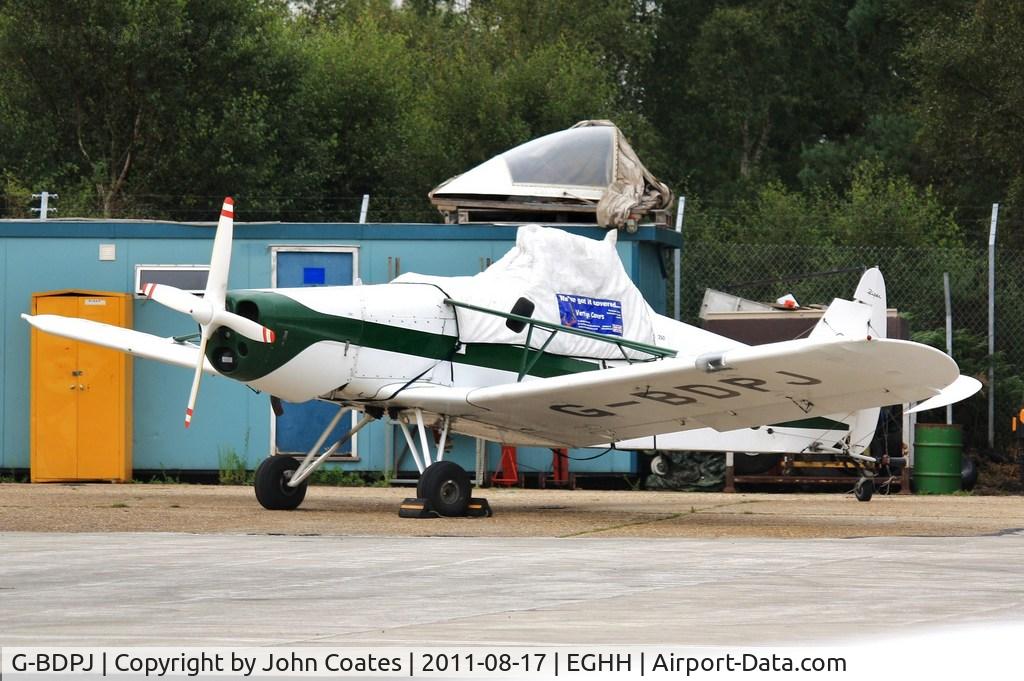 G-BDPJ, 1965 Piper PA-25-235 Pawnee C/N 25-3665, At Worldwide Avn.