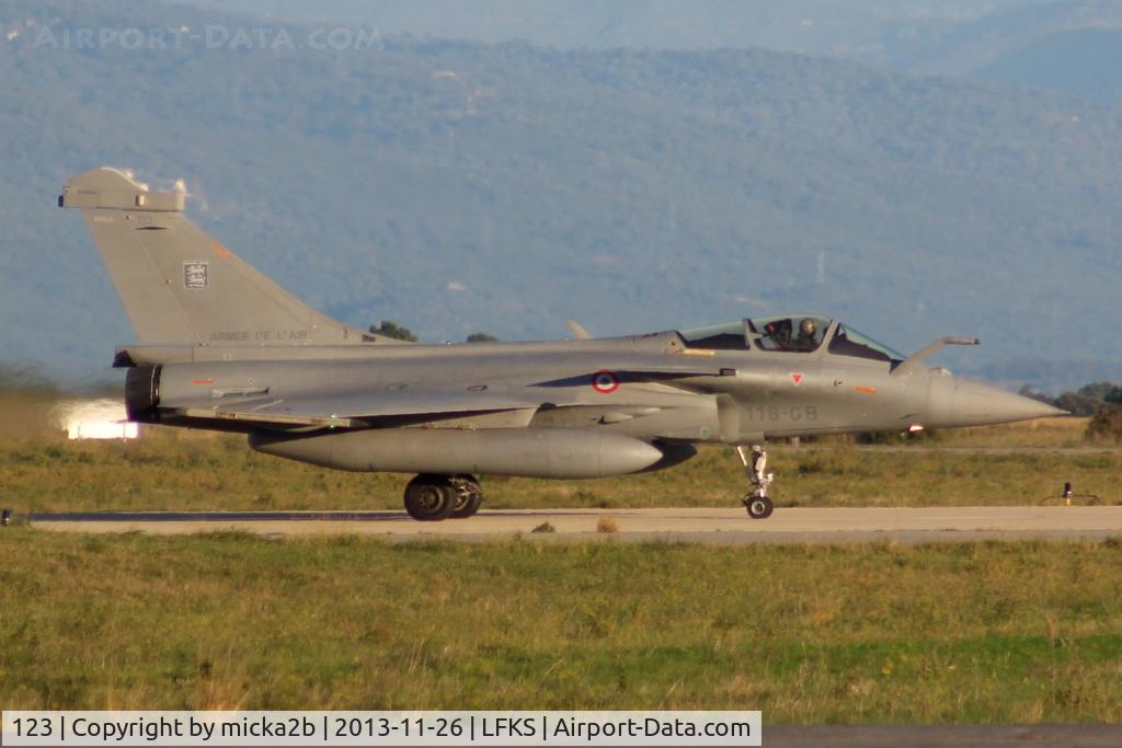 123, 2010 Dassault Rafale C C/N 123, Taxiing