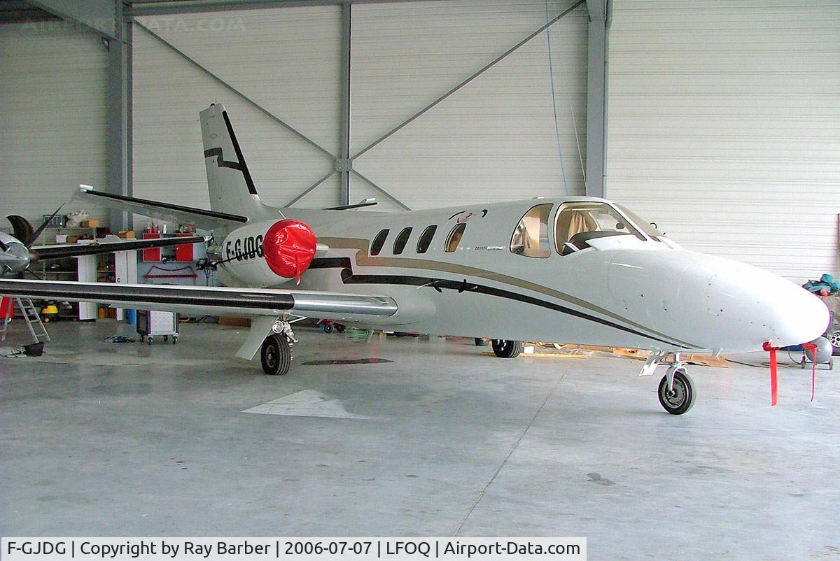 F-GJDG, 1976 Cessna 500 Citation C/N 500-0312, Cessna Citation I [500-0312] Blois-Le-Breuil~F 07/07/2006
