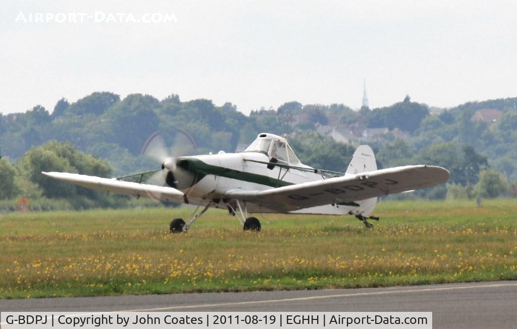 G-BDPJ, 1965 Piper PA-25-235 Pawnee C/N 25-3665, Taxiing to depart