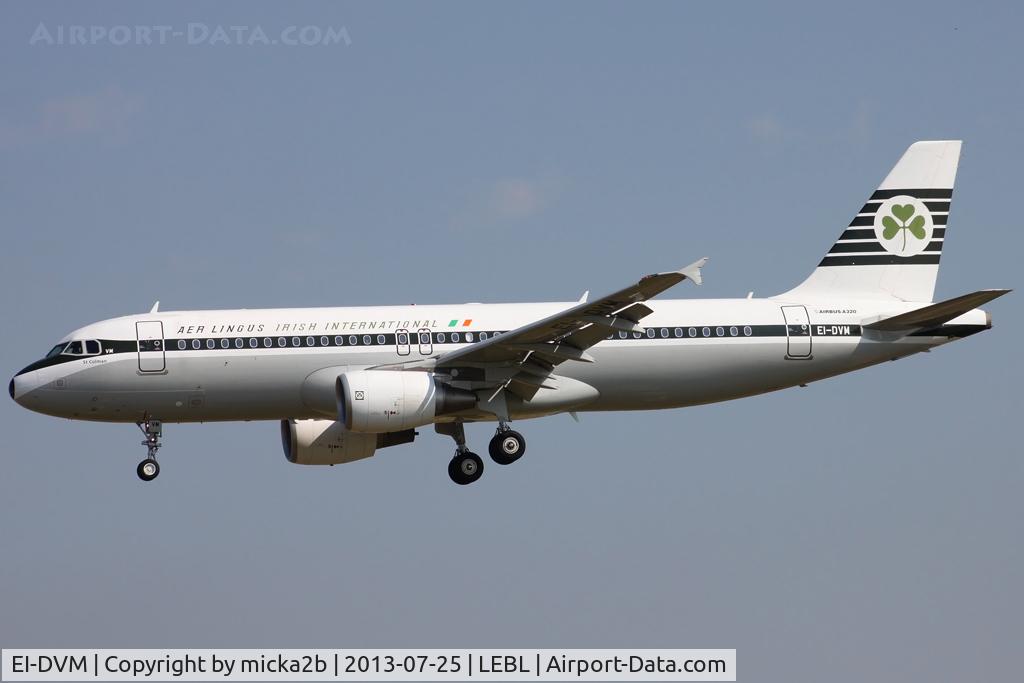 EI-DVM, 2011 Airbus A320-214 C/N 4634, Landing