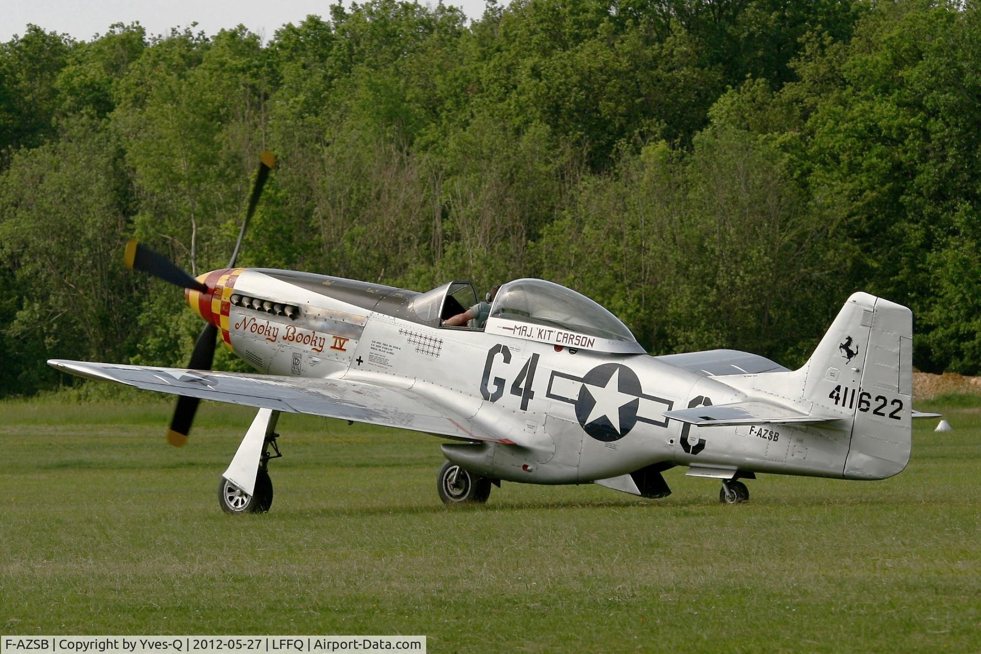 F-AZSB, 1944 North American P-51D Mustang C/N 122-40967, North American P-51D Mustang , La Ferté-Alais Airfield (LFFQ) Air Show 2012