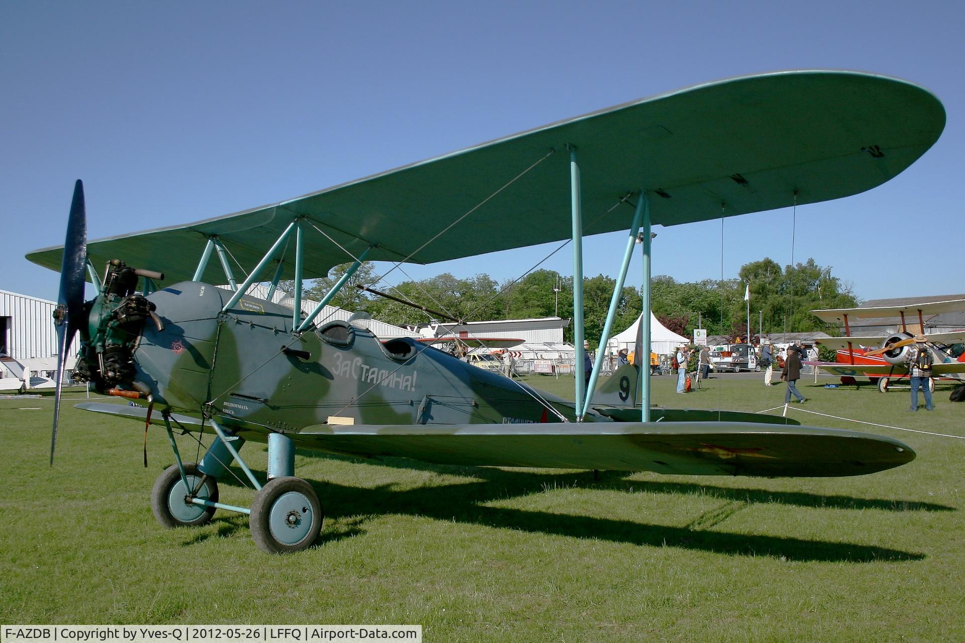 F-AZDB, Polikarpov Po-2W C/N 045, Polikarpov Po-2W, La Ferté Alais Airfield (LFFQ) Air Show 2012