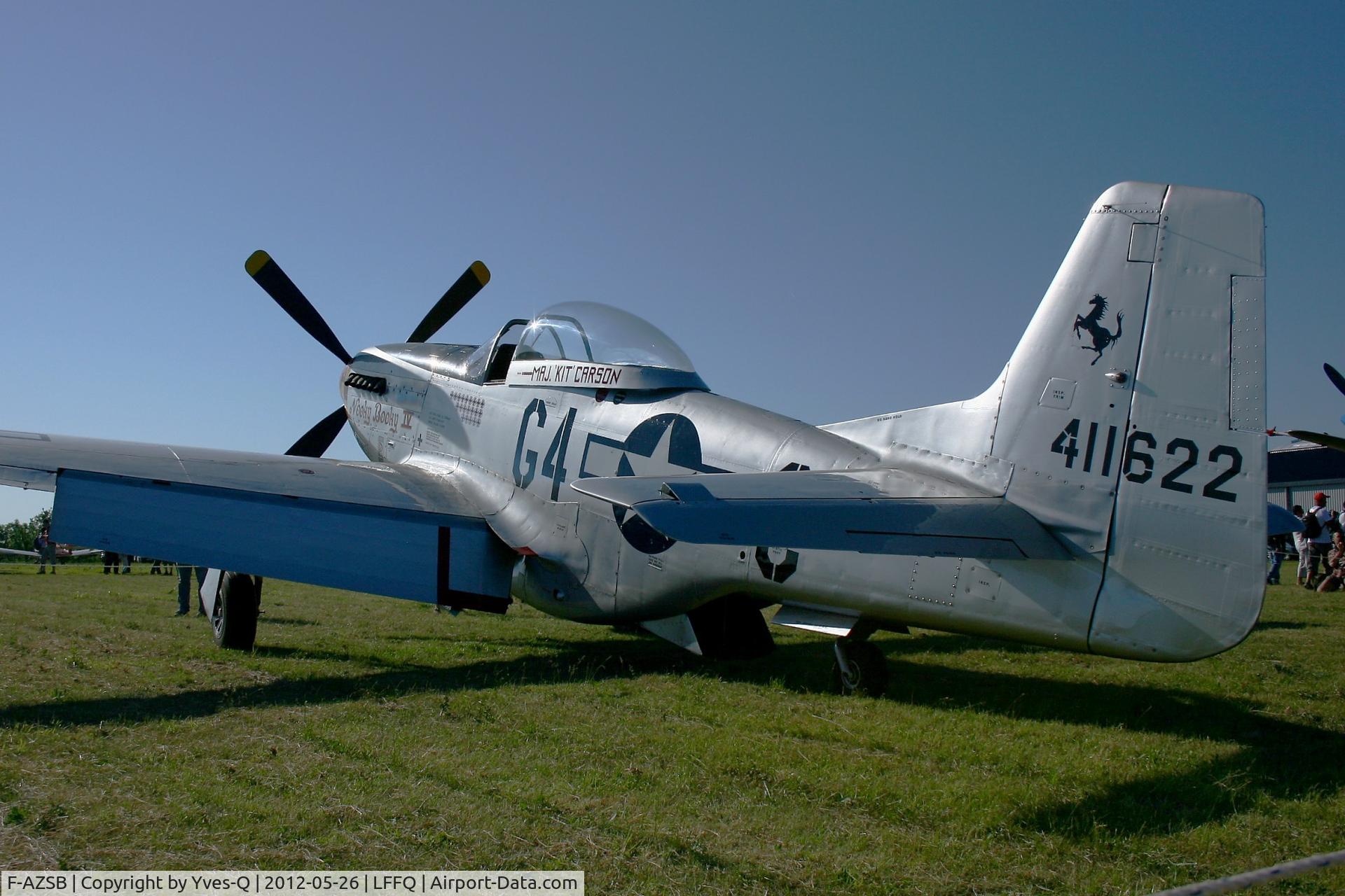 F-AZSB, 1944 North American P-51D Mustang C/N 122-40967, North American P-51D Mustang , La Ferté-Alais Airfield (LFFQ) Air Show 2012