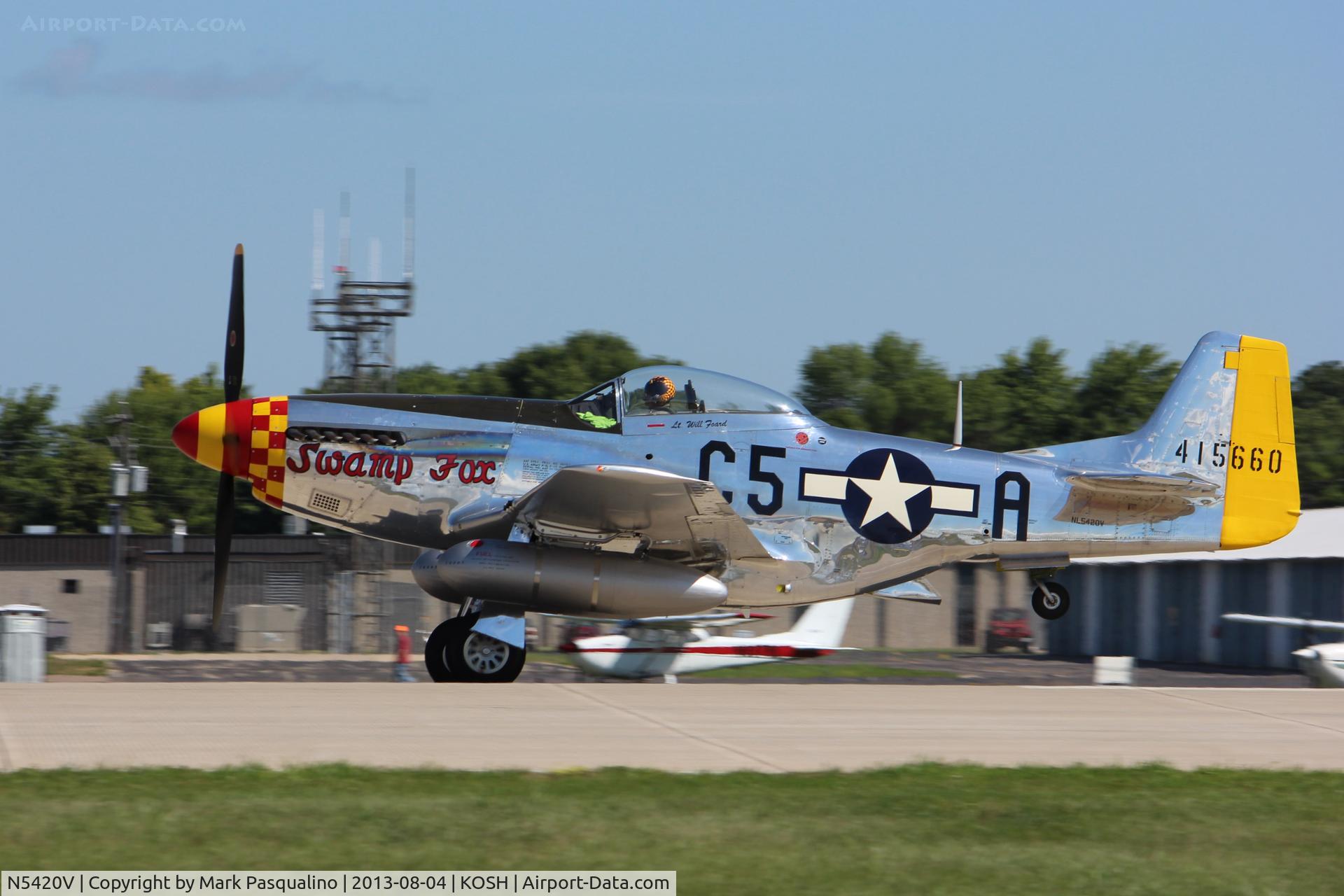 N5420V, 1944 North American/aero Classics P-51D C/N 44-74202, North American P-51D