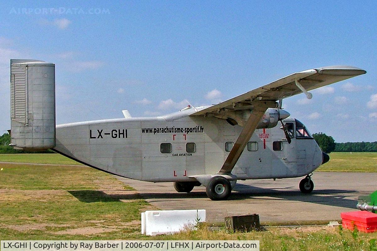 LX-GHI, 1971 Short SC-7 Skyvan 3M-400 C/N SH.1890, Shorts Skyvan SC7-3M-400 [SH1890] Lapalisse~F 07/07/2006