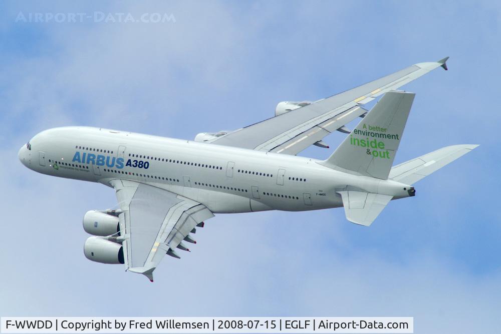F-WWDD, 2005 Airbus A380-861 C/N 004, Airbus prototype