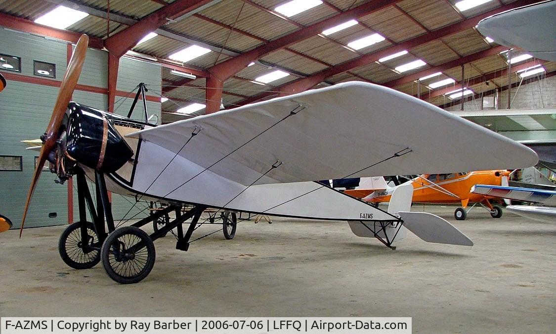 F-AZMS, Morane-Saulnier Type H13 Replica C/N SAMS 22.01, Morane-Saulnier H [SAMS 22.01] La Ferte Alais~F 06/07/2006
