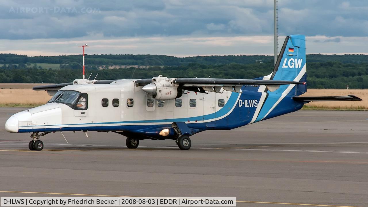 D-ILWS, 1995 Dornier 228-200 C/N 8002, ready for departure