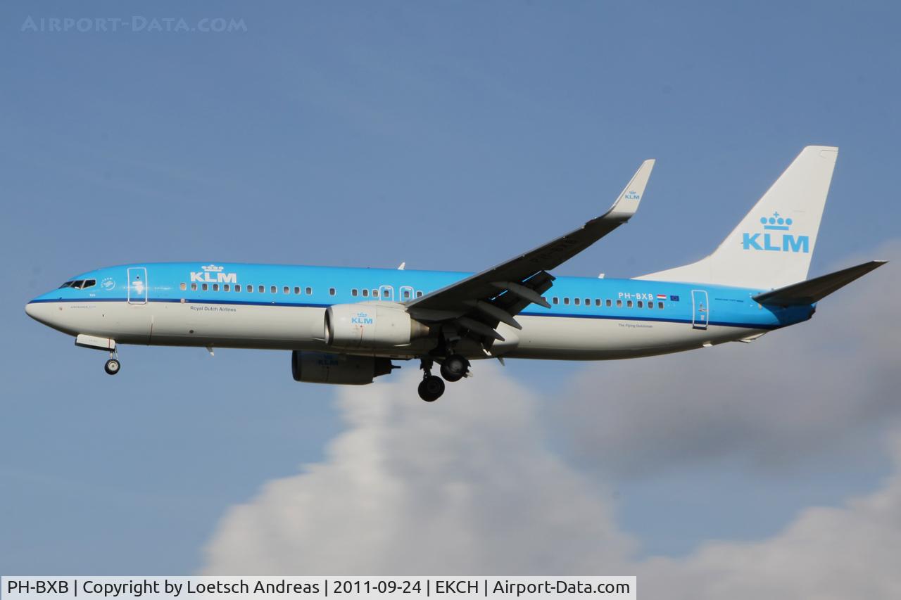 PH-BXB, 1999 Boeing 737-8K2 C/N 29132, KLM Boeing