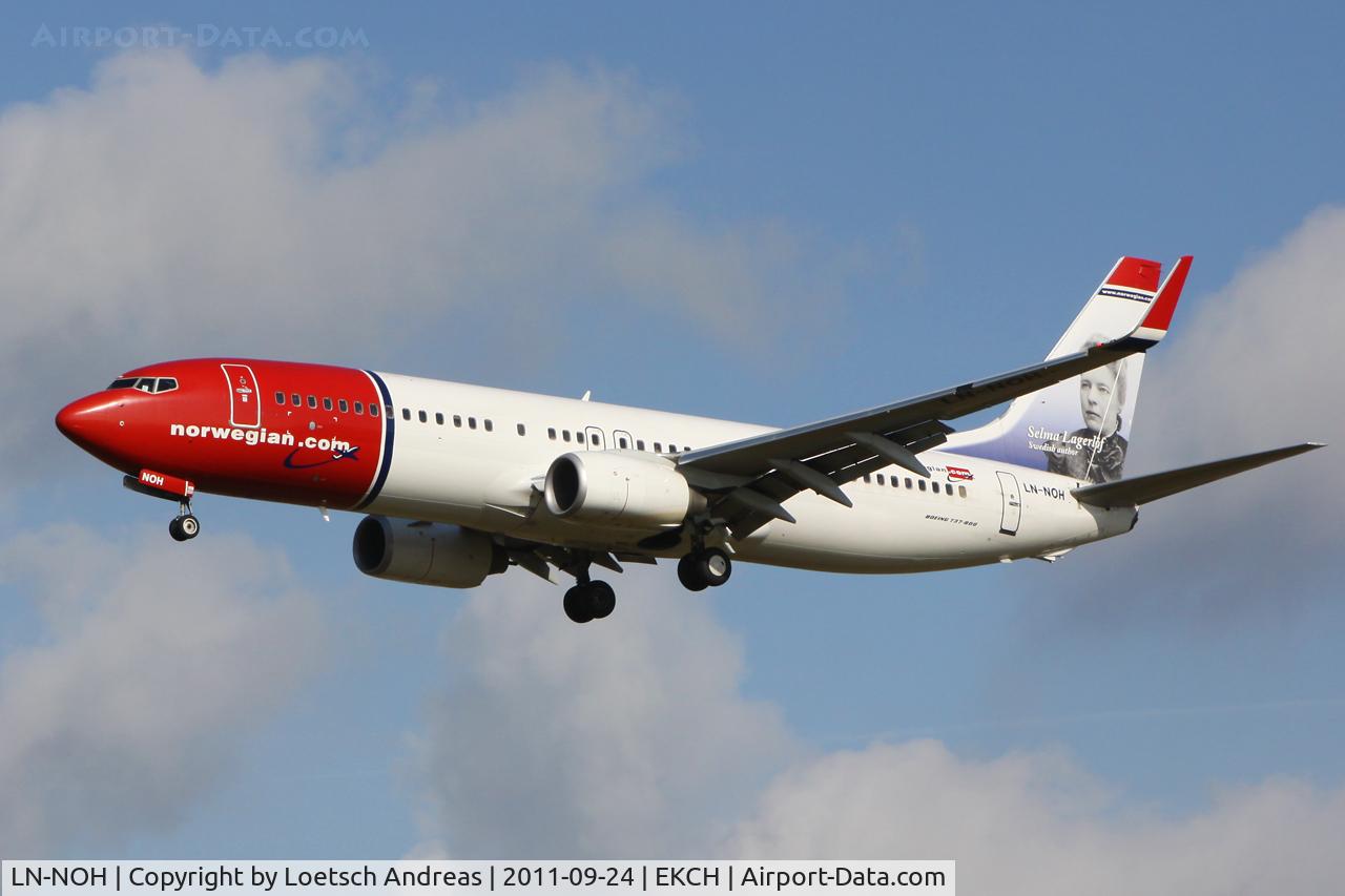 LN-NOH, 2009 Boeing 737-86N C/N 36814, Norwegian
