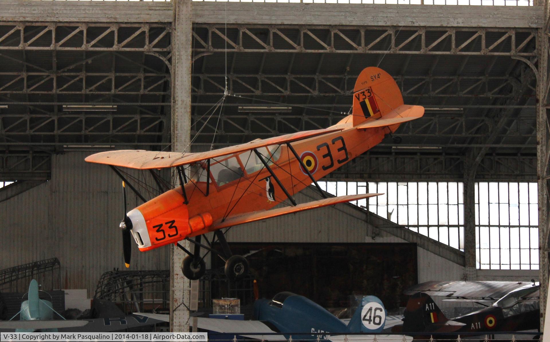 V-33, Stampe-Vertongen SV-4B C/N 1175, Stampe SV.4B