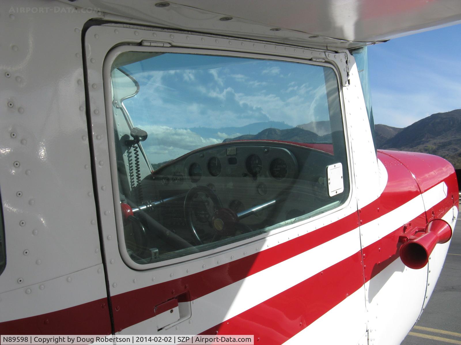 N89598, 1946 Cessna 120 C/N 8642, 1946 Cessna 120, Continental C85 85 Hp, panel