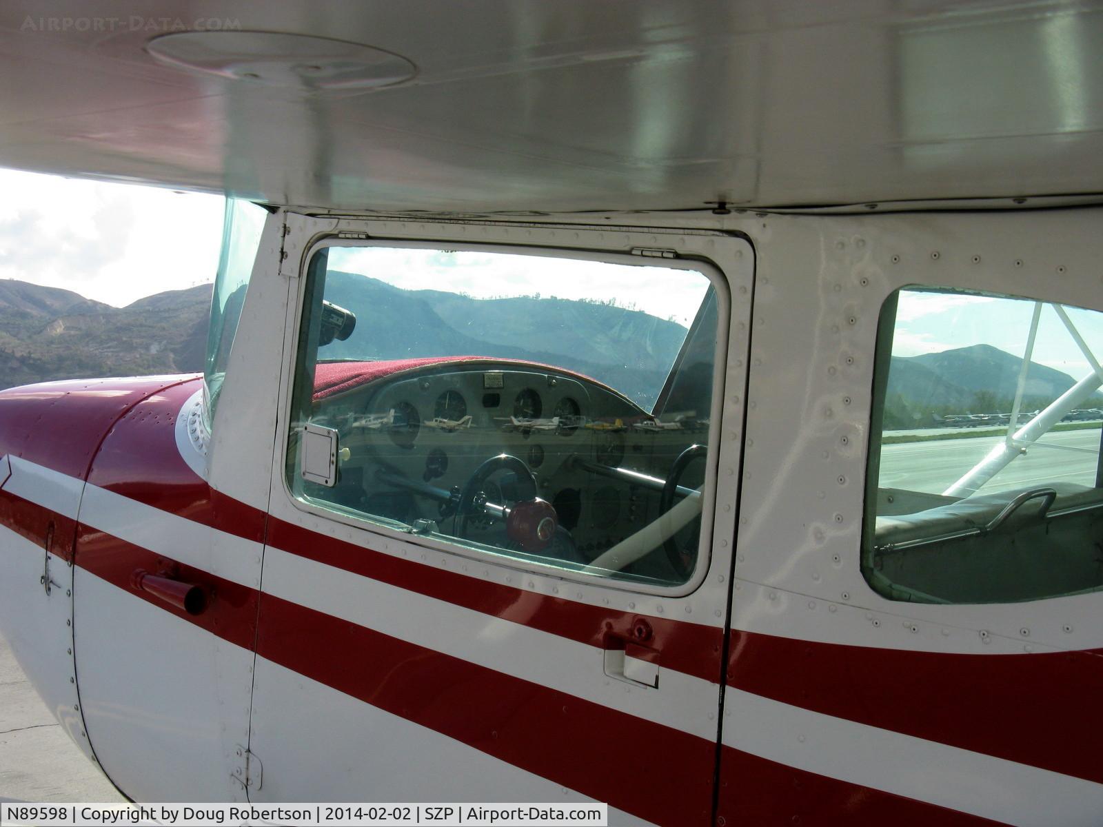 N89598, 1946 Cessna 120 C/N 8642, 1946 Cessna 120, Continental C85 85 Hp, panel