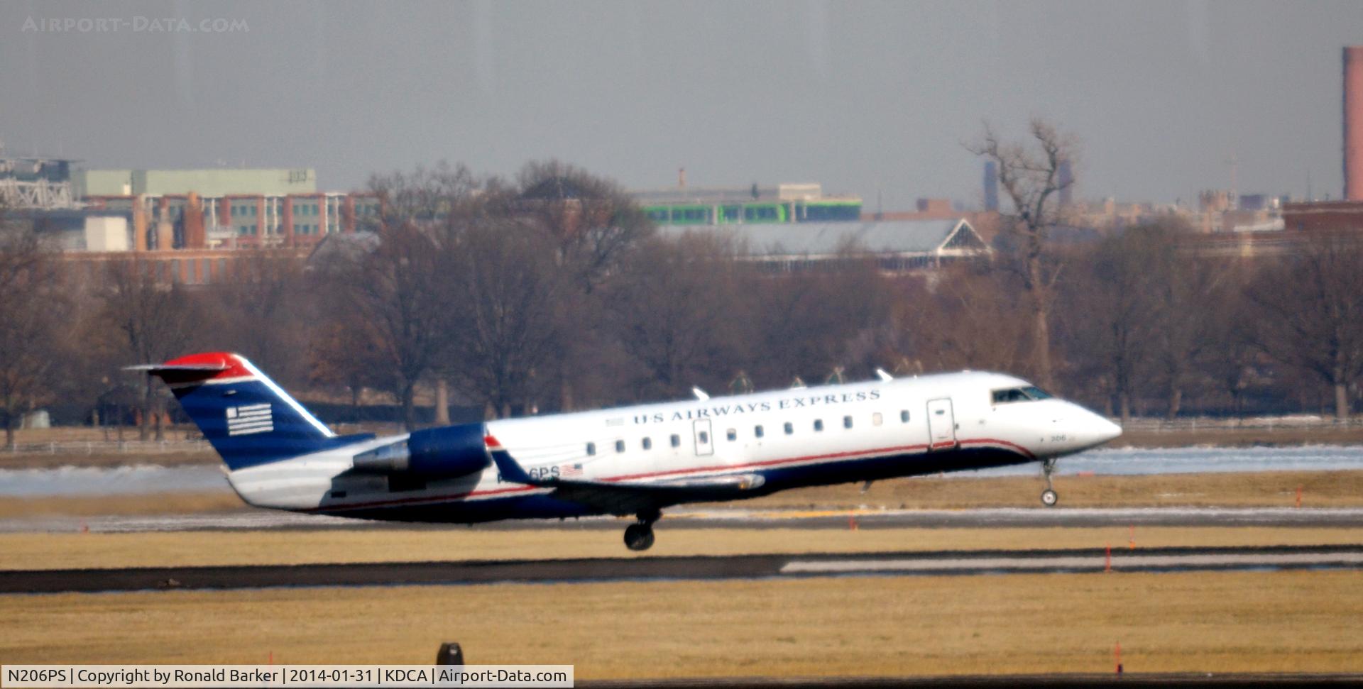 N206PS, 2003 Bombardier CRJ-200ER (CL-600-2B19) C/N 7860, Takeoff National