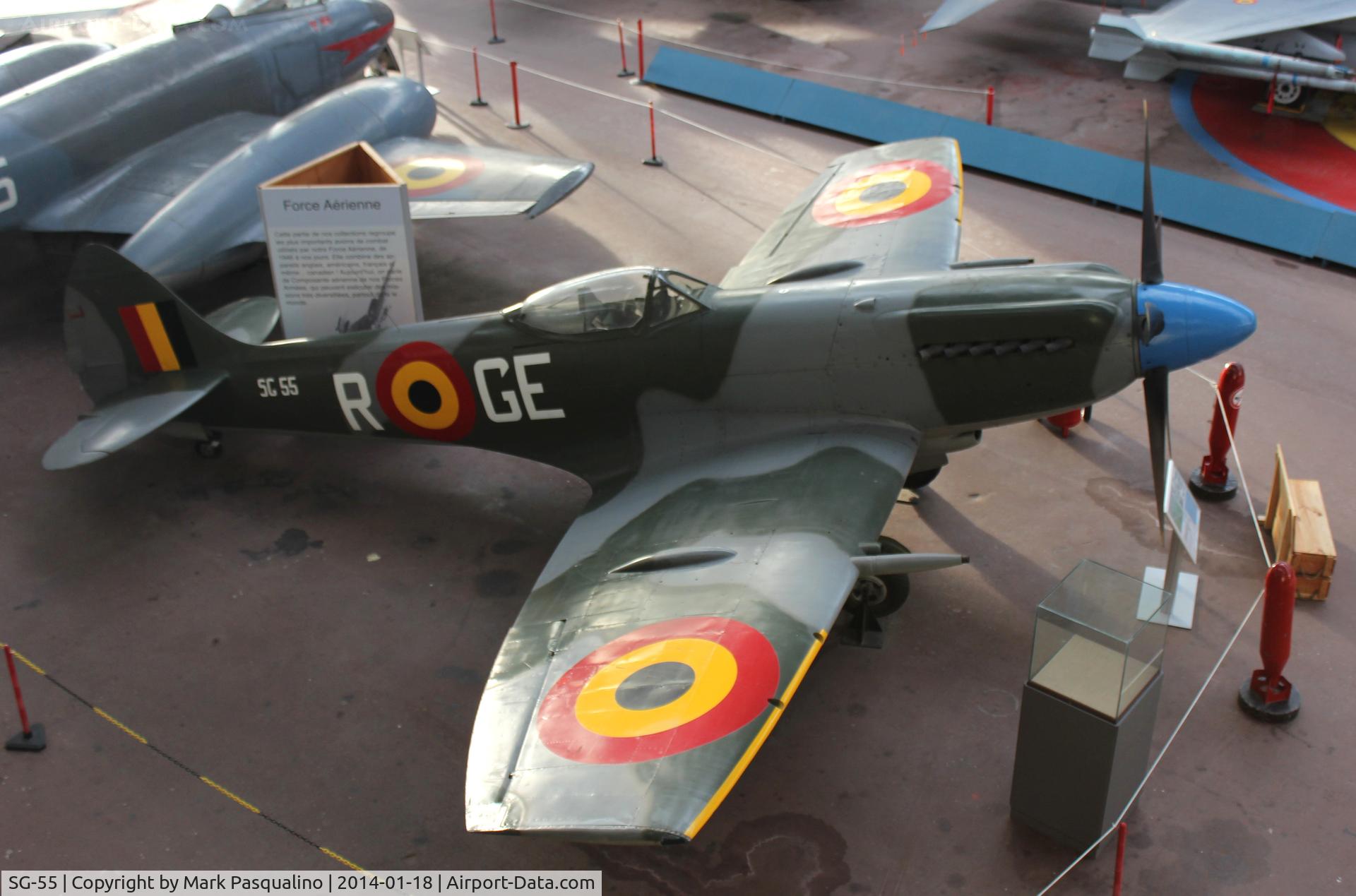 SG-55, 1948 Supermarine 379 Spitfire FR.14C C/N 6S/649170, Spitfire FR.14C