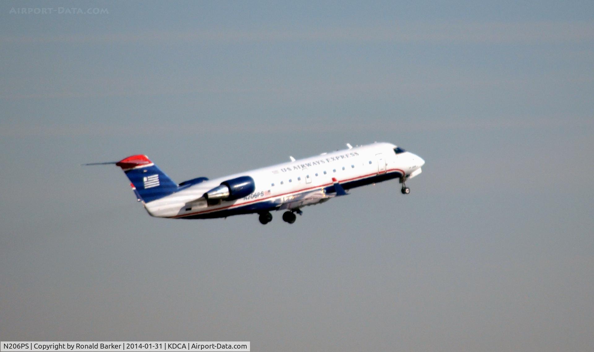N206PS, 2003 Bombardier CRJ-200ER (CL-600-2B19) C/N 7860, Departure National