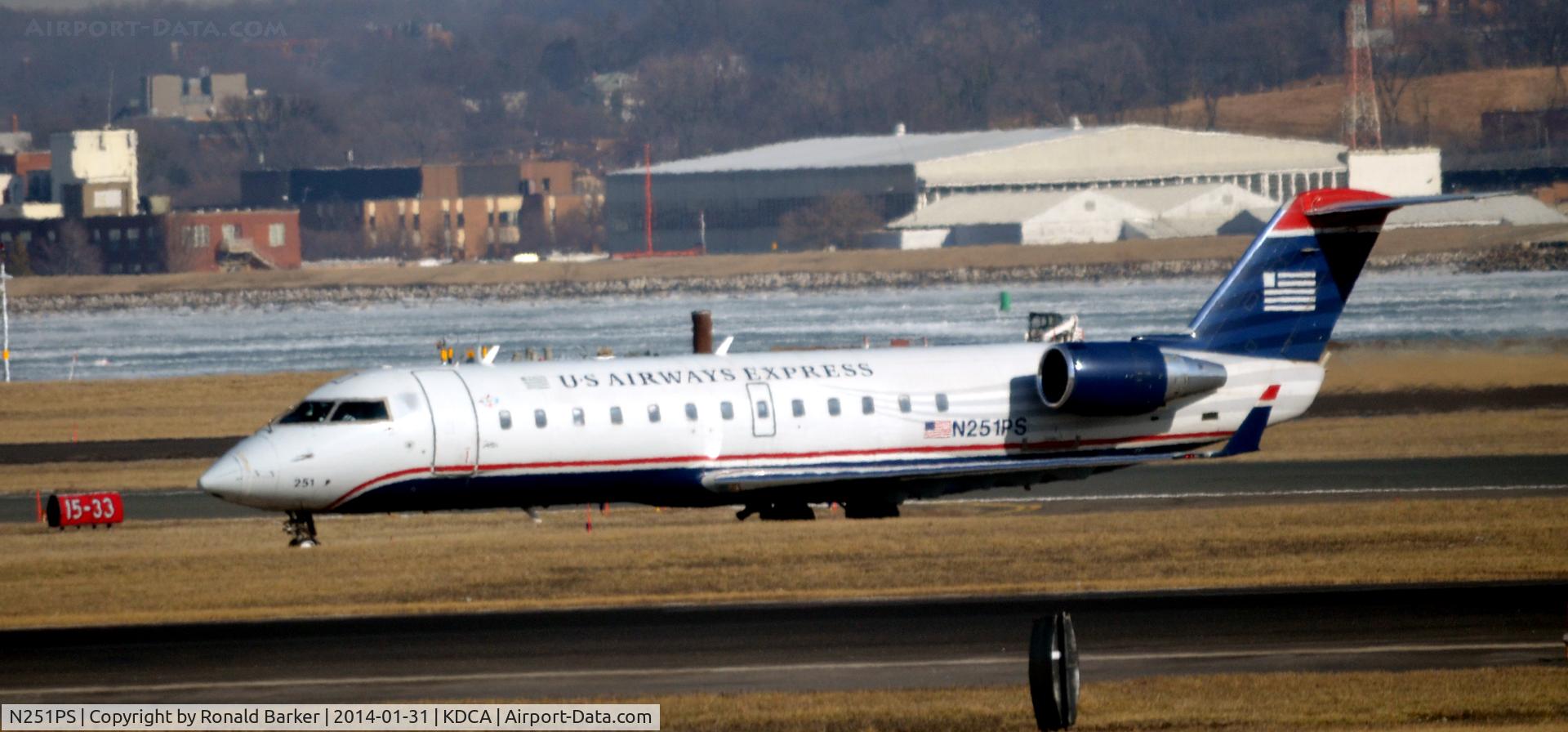 N251PS, 2004 Bombardier CRJ-200ER (CL-600-2B19) C/N 7931, Taxi National