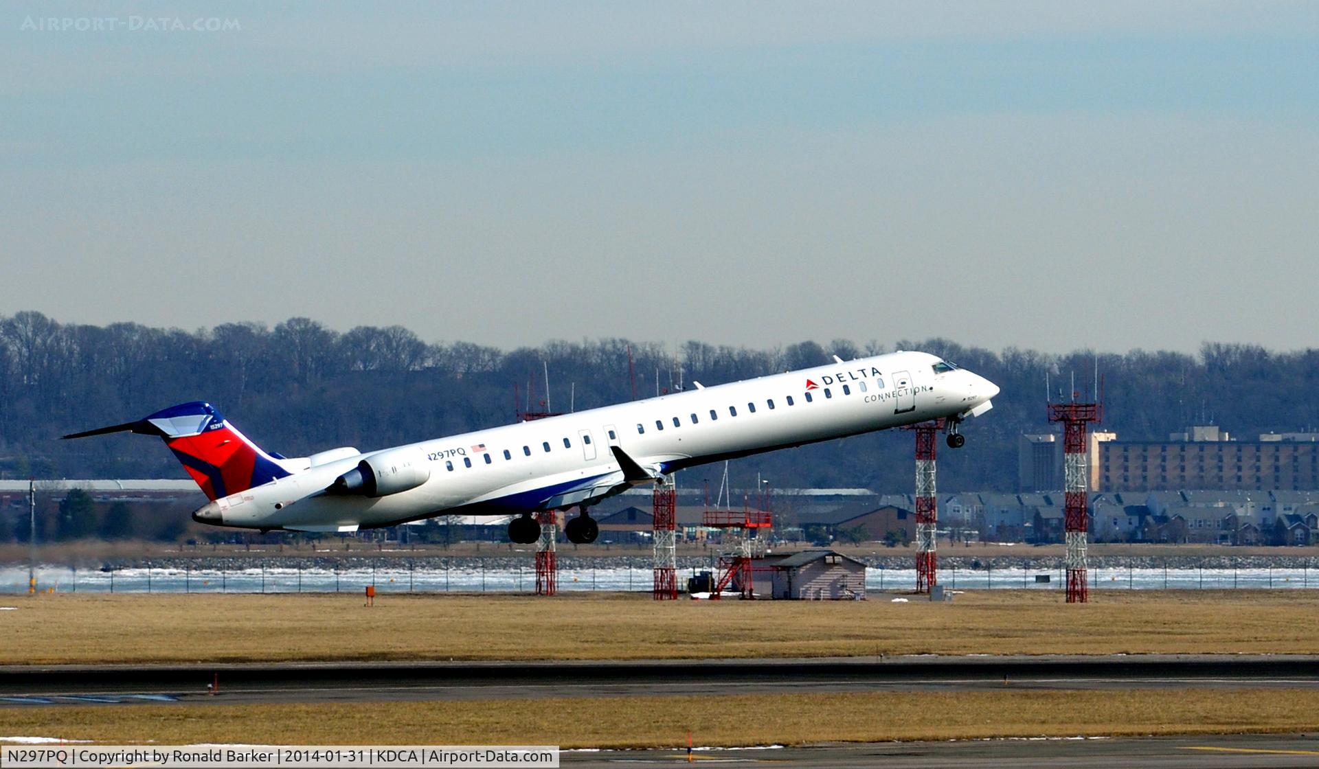 N297PQ, 2013 Bombardier CRJ-900 (CL-600-2D24) C/N 15302, Liftoff National