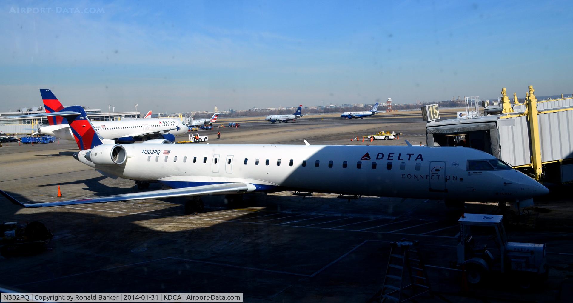 N302PQ, 2013 Bombardier CRJ-900 (CL-600-2D24) C/N 15302, Gate 15 National