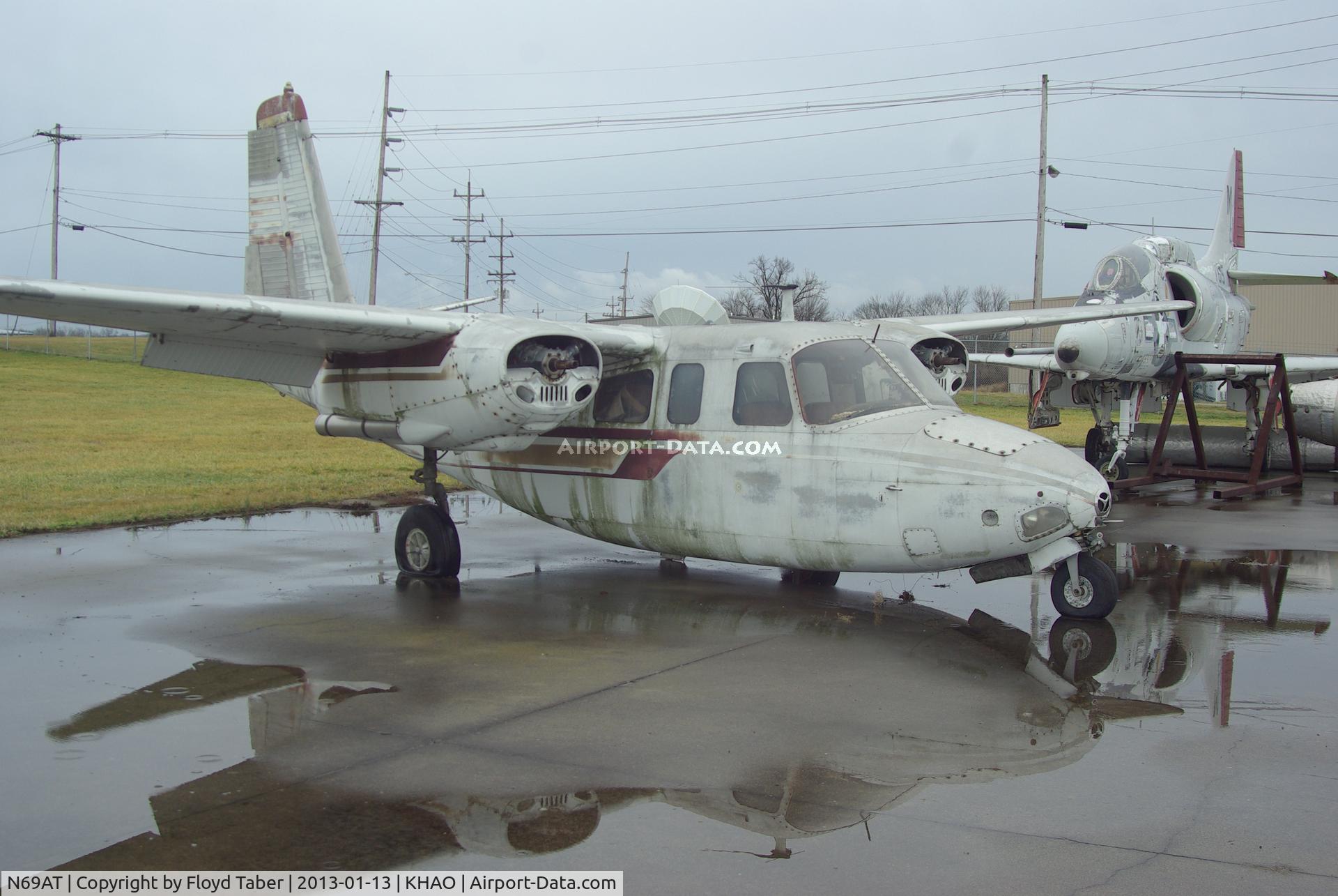 N69AT, 1954 Aero Commander 560 C/N 181, An old rugged forlorn, forgotten Aero Commander