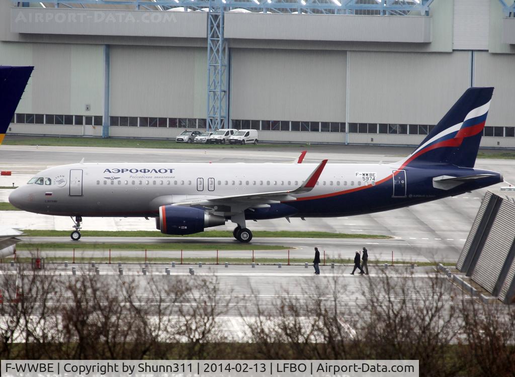 F-WWBE, 2014 Airbus A320-214 C/N 5974, C/n 5974 - To be VQ-BRW