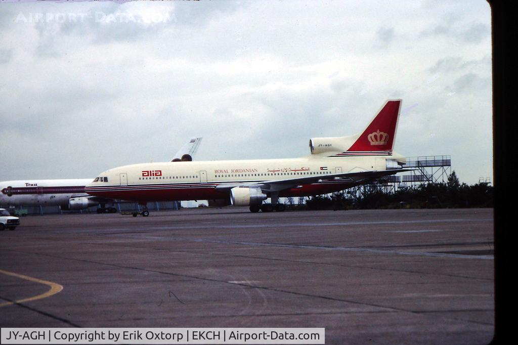 JY-AGH, 1983 Lockheed L-1011-385-3 Tristar 500 C/N 293A-1249, JY-AGH in CPH