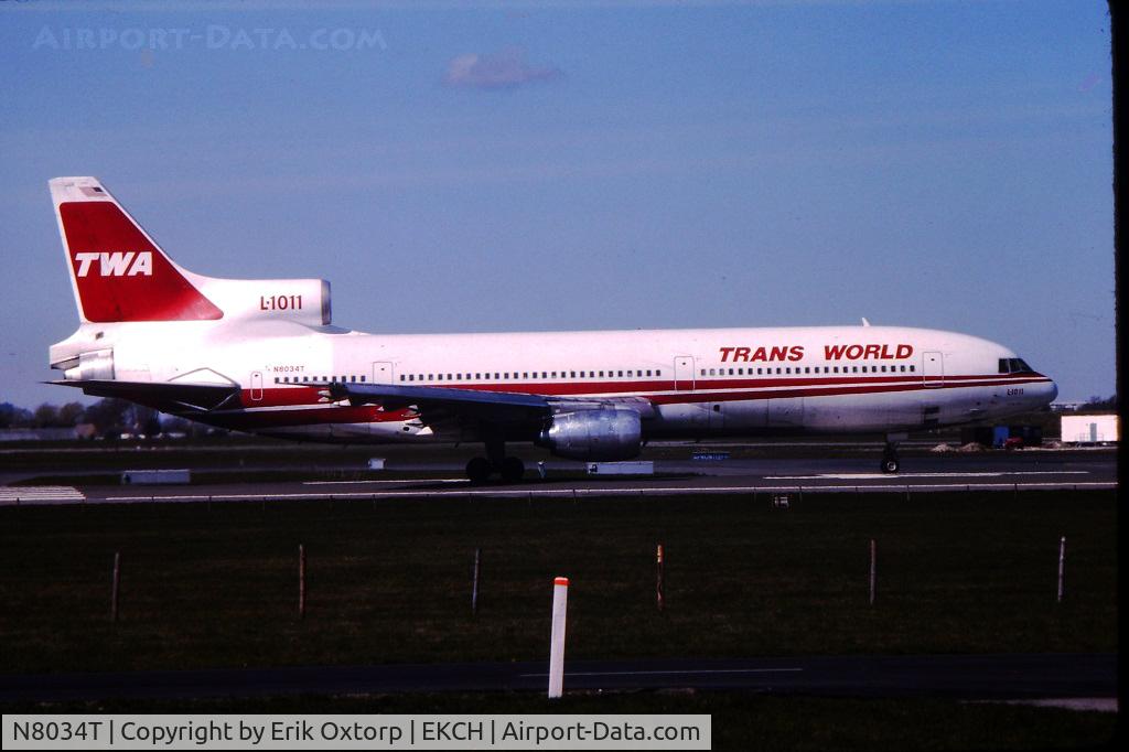 N8034T, 1982 Lockheed L-1011-385-1-15 TriStar 100 C/N 193B-1230, N8034T ready for take off on rw 04R