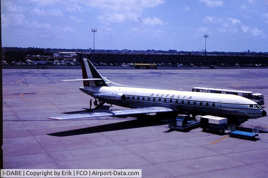 I-DABE, 1961 Sud Aviation SE-210 Caravelle VI-N C/N 072, I-DABE in FCO