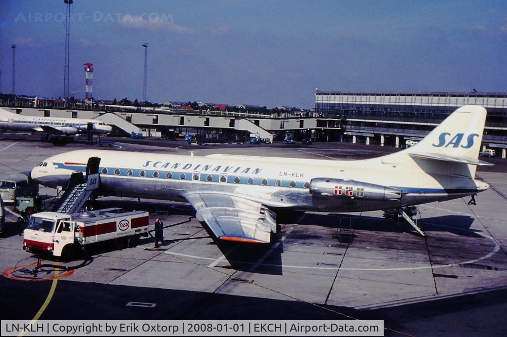LN-KLH, 1959 Sud Aviation SE-210 Caravelle III C/N 003, LN-KLH in CPH