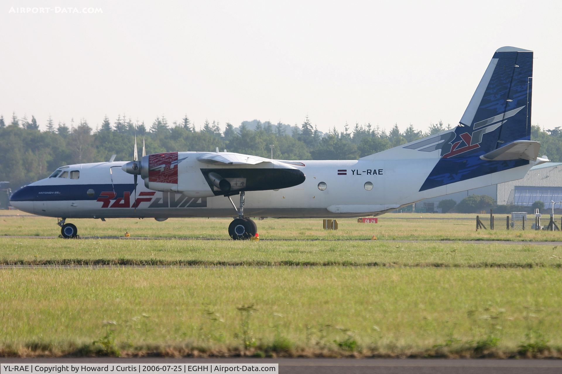 YL-RAE, 1985 Antonov An-26B C/N 57314004, RAF-Avia
