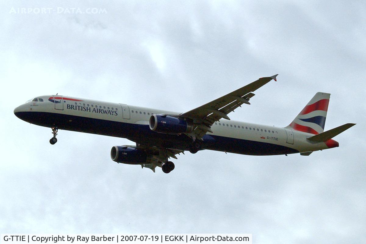 G-TTIE, 2006 Airbus A321-231 C/N 2682, Airbus A321-231 [2682] (GB Airways) Gatwick~G 19/07/2007
