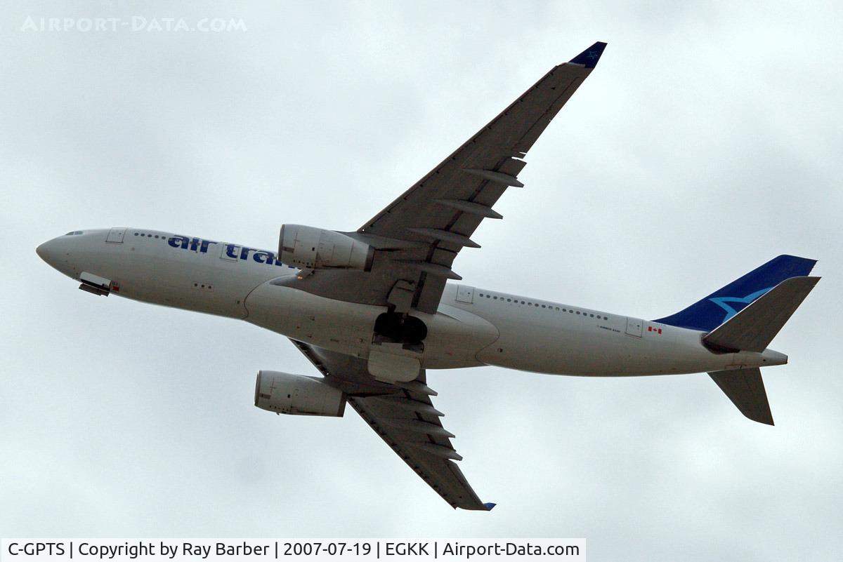 C-GPTS, 2002 Airbus A330-243 C/N 480, Airbus A330-243 [480] (Air Transat) Gatwick~G 19/07/2007