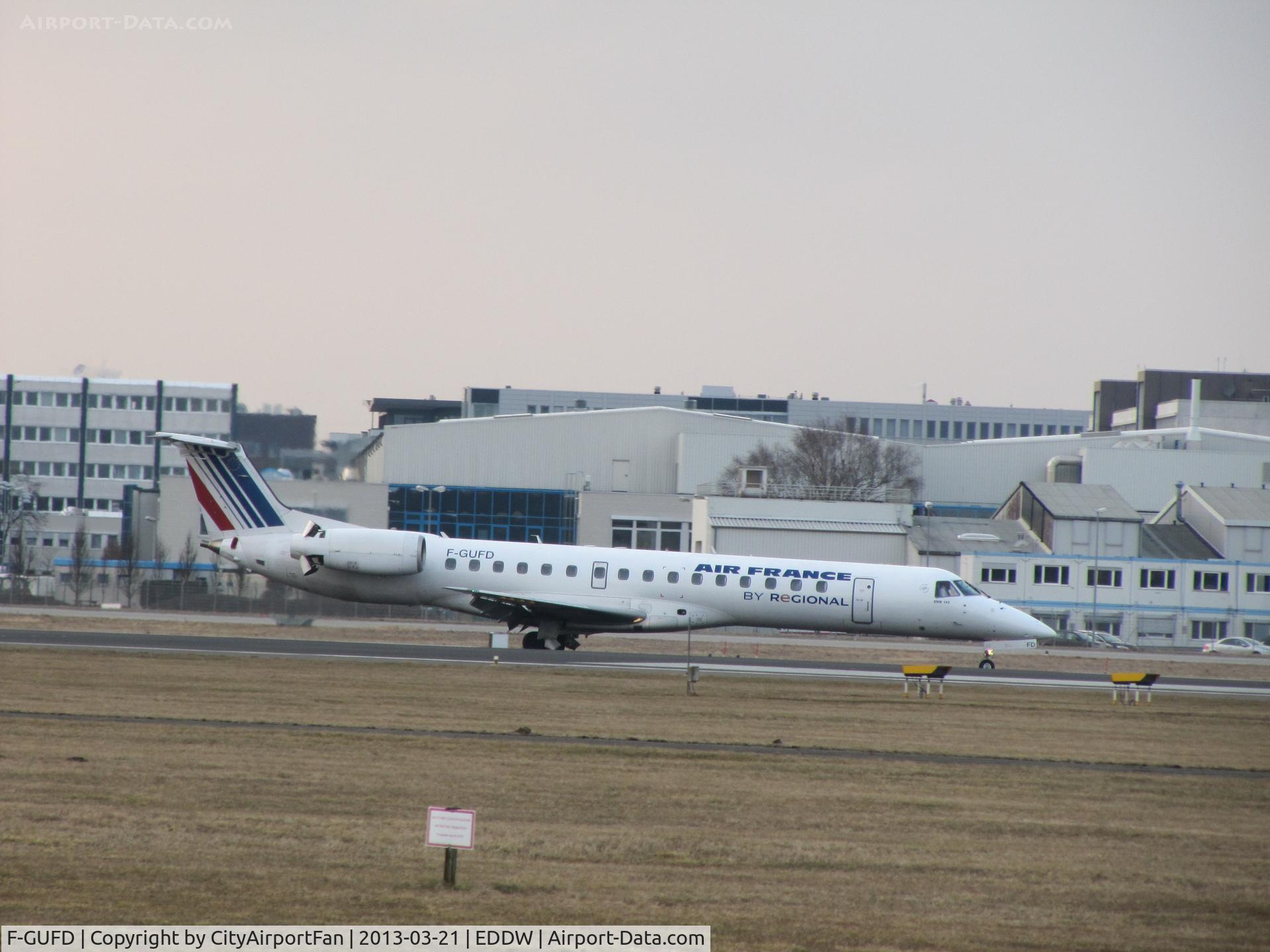 F-GUFD, 1999 Embraer ERJ-145LR (EMB-145LR) C/N 145197, Air France Regional (HOP!) l