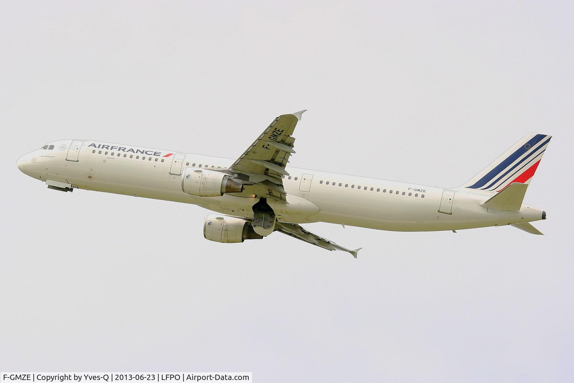 F-GMZE, 1995 Airbus A321-111 C/N 544, Airbus A321-111, Take off  Rwy 24, Paris-Orly Airport (LFPO-ORY)