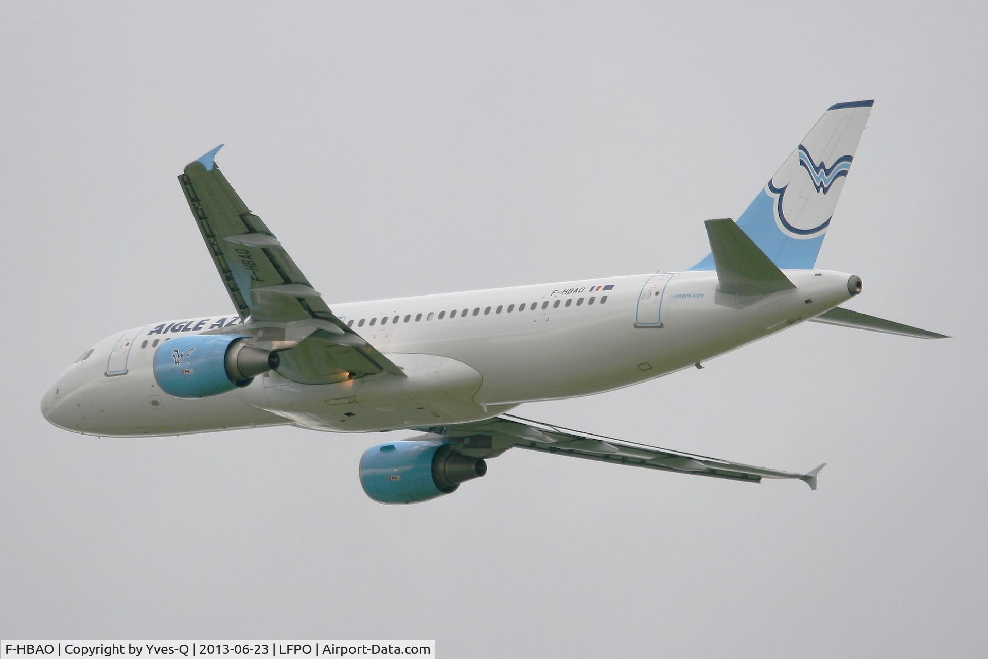 F-HBAO, 2011 Airbus A320-214 C/N 4589, Airbus A320-214, Take off Rwy 24, Paris-Orly Airport (LFPO-ORY)