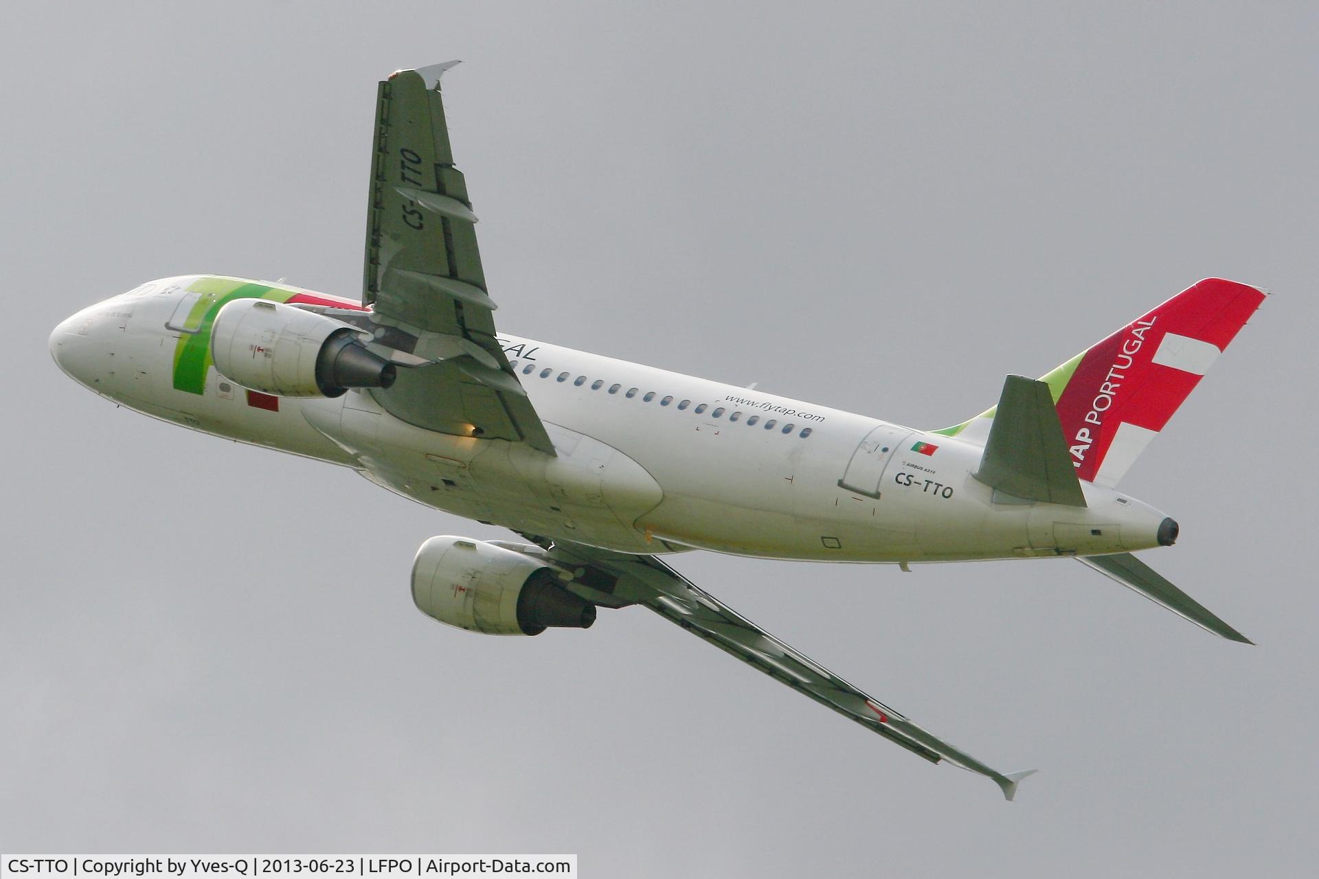 CS-TTO, 1999 Airbus A319-111 C/N 1127, Airbus A319-111, Take off Rwy 24, Paris-Orly Airport (LFPO-ORY)