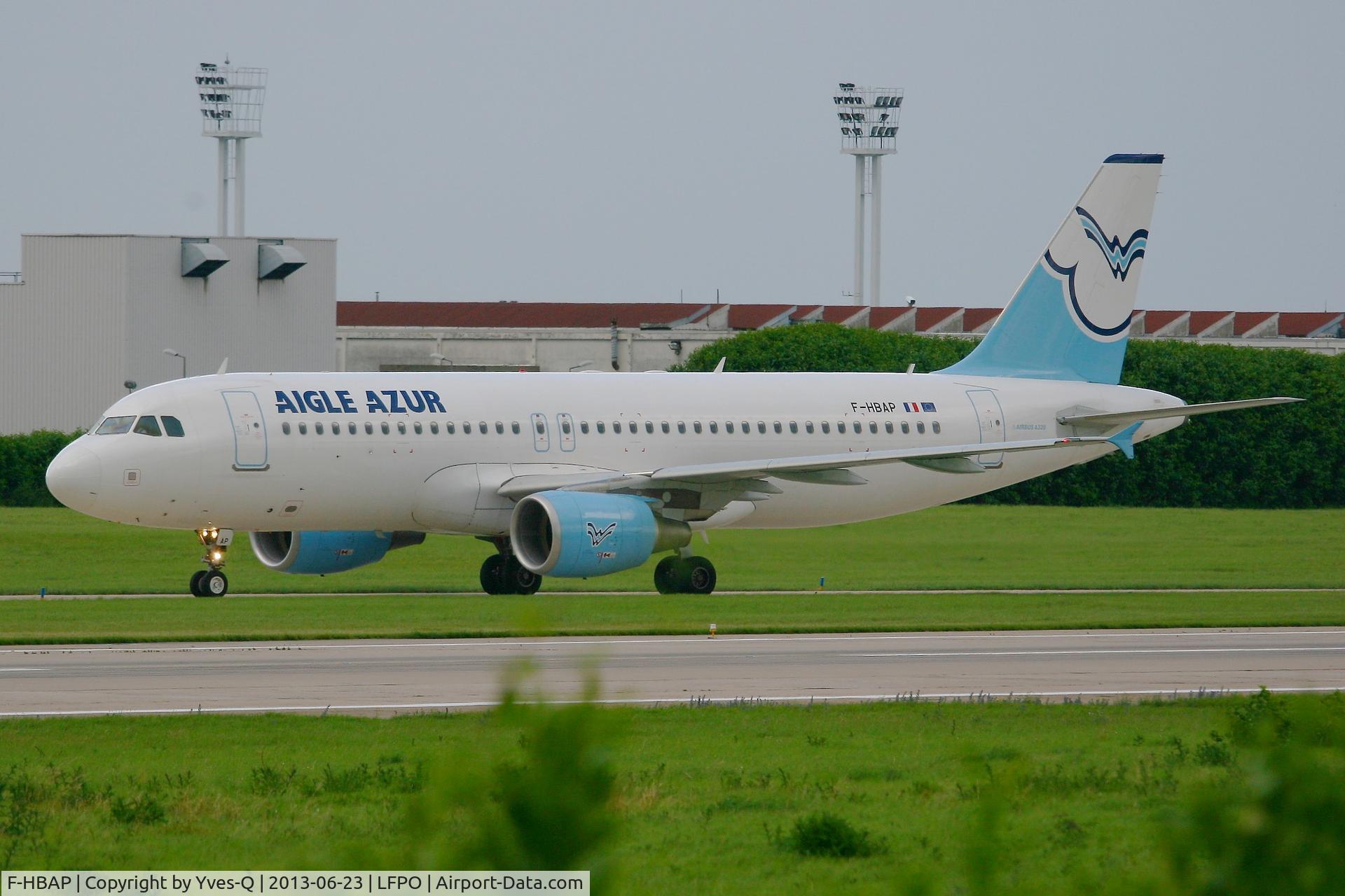 F-HBAP, 2011 Airbus A320-214 C/N 4675, Airbus A320-214, Taxiing after Landing Rwy 26, Paris-Orly Airport (LFPO-ORY)