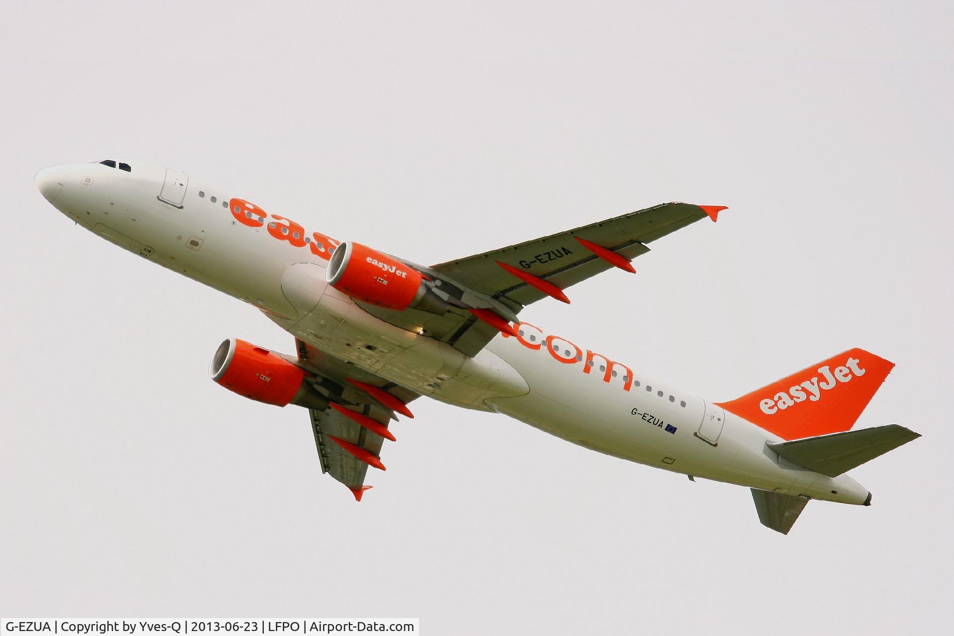 G-EZUA, 2011 Airbus A320-214 C/N 4588, Airbus A320-214, Take off Rwy 24, Paris-Orly Airport (LFPO-ORY)