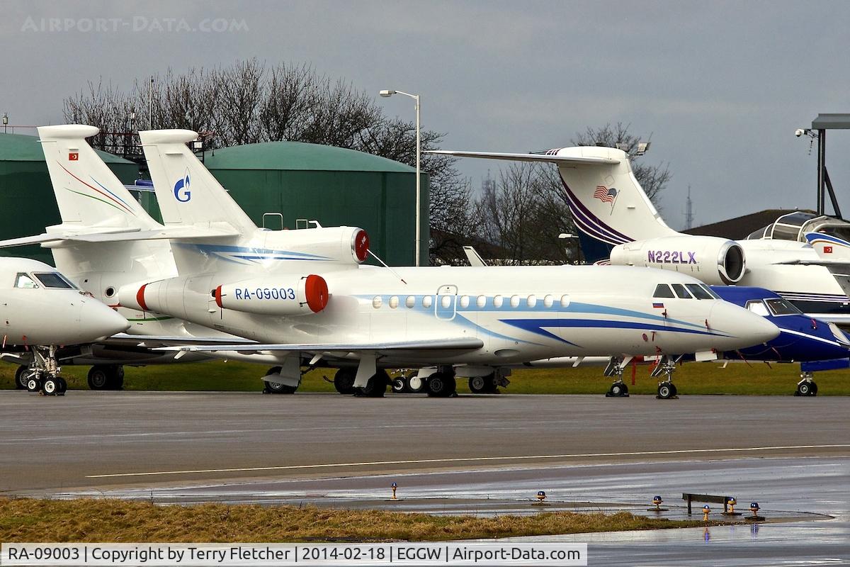 RA-09003, 2008 Dassault Falcon 900EX C/N 223, Dassault Aviation FALCON 900EX, c/n: 223 at Luton