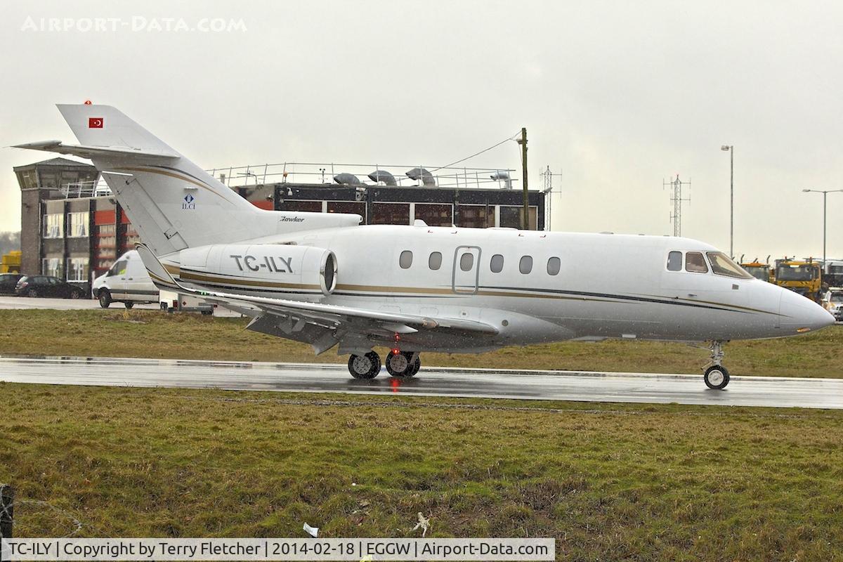 TC-ILY, 2005 Raytheon Hawker 800XP C/N 258748, 2005 Hawker 800XP, c/n: 258748 at Luton