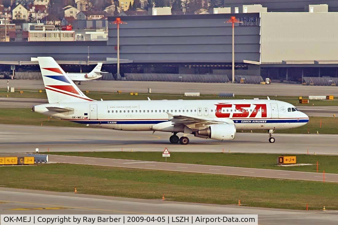 OK-MEJ, 2007 Airbus A320-214 C/N 3097, Airbus A320-214 [3097] (CSA Czech Airlines) Zurich~HB 05/04/2009