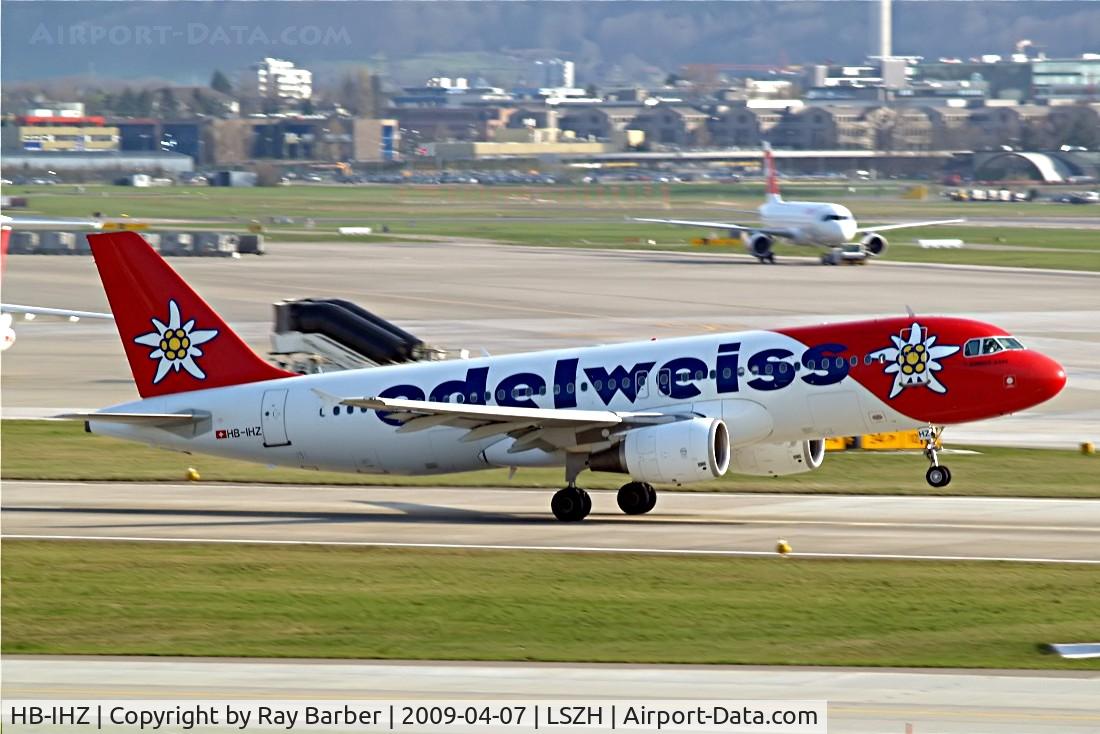 HB-IHZ, 1999 Airbus A320-214 C/N 1026, Airbus A320-214 [1026] (Edelweiss Air) Zurich~HB 07/04/2009