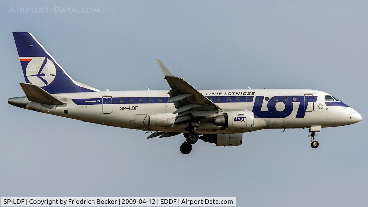 SP-LDF, 2004 Embraer 170ST (ERJ-170-100ST) C/N 17000035, on final at Frankfurt
