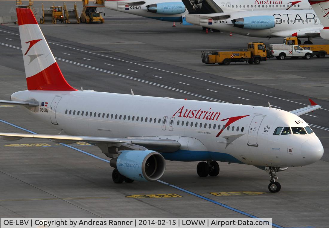 OE-LBV, 2000 Airbus A320-214 C/N 1385, Austrian Airbus A320