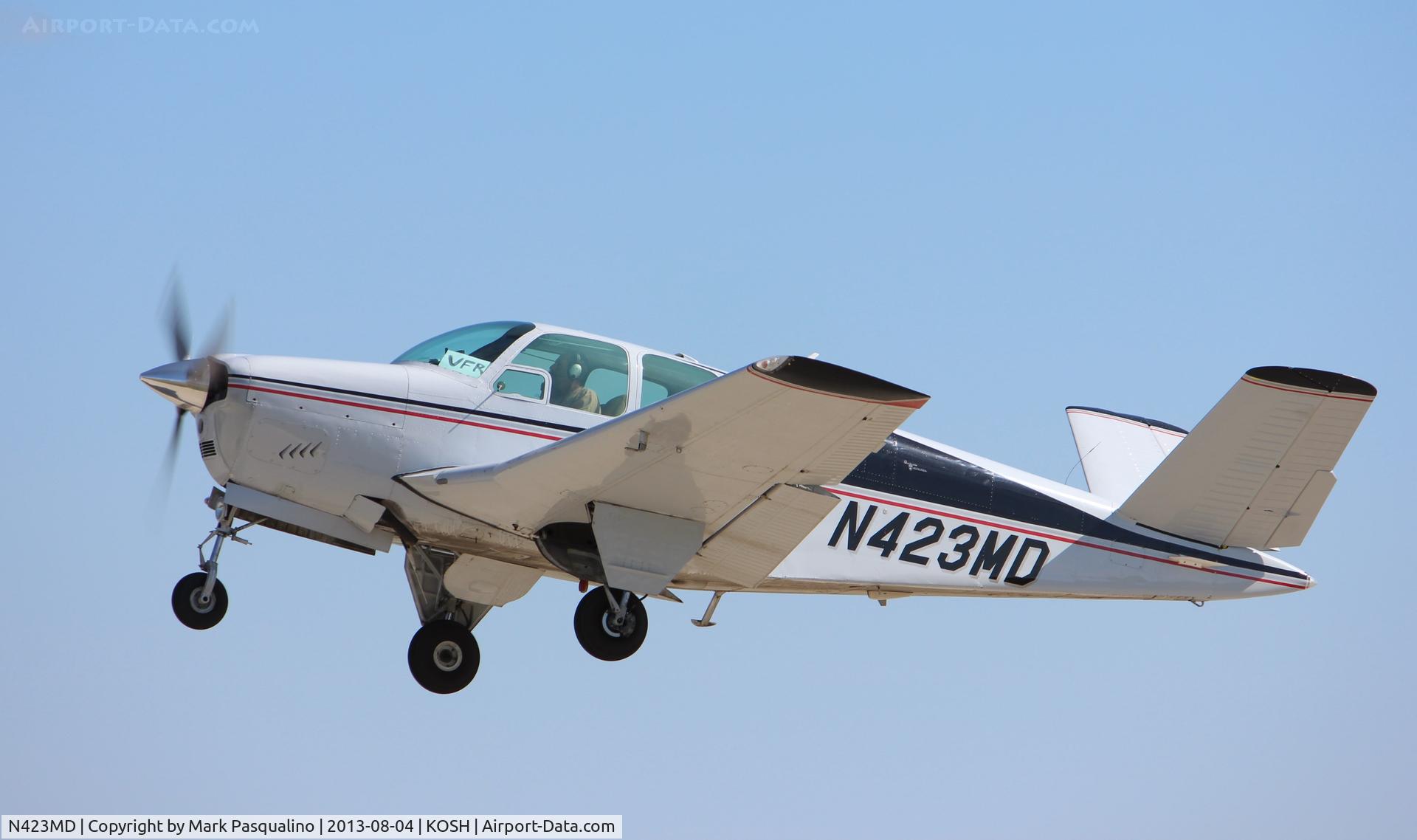N423MD, 1964 Beech S35 Bonanza C/N D-7454, Beech S35