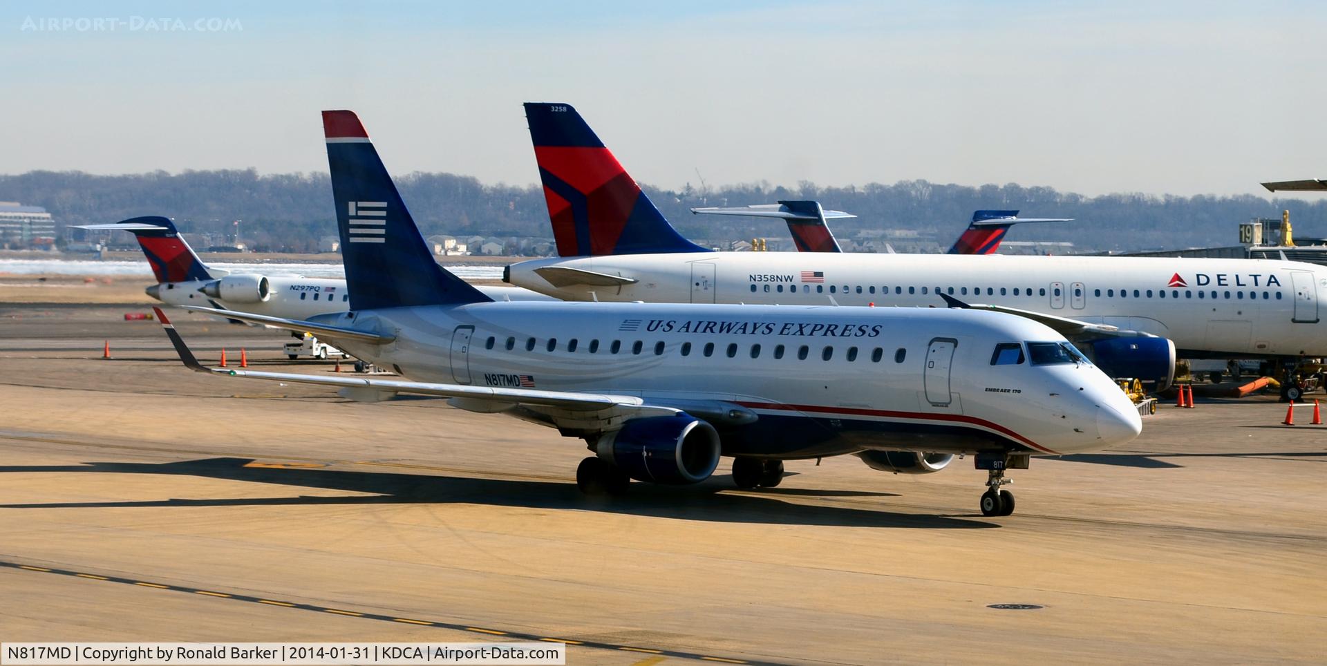 N817MD, 2004 Embraer 170SU (ERJ-170-100SU) C/N 17000038, Taxi National