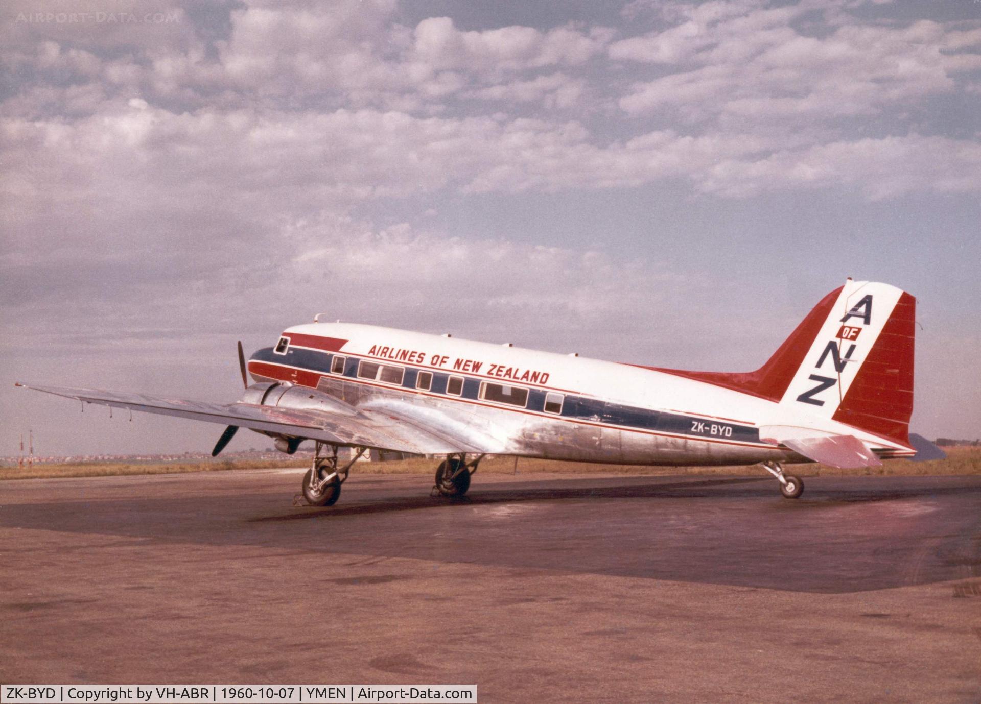 ZK-BYD, 1943 Douglas C-47A Skytrain C/N 13906, At Essendon priop to delivery to SPANZ