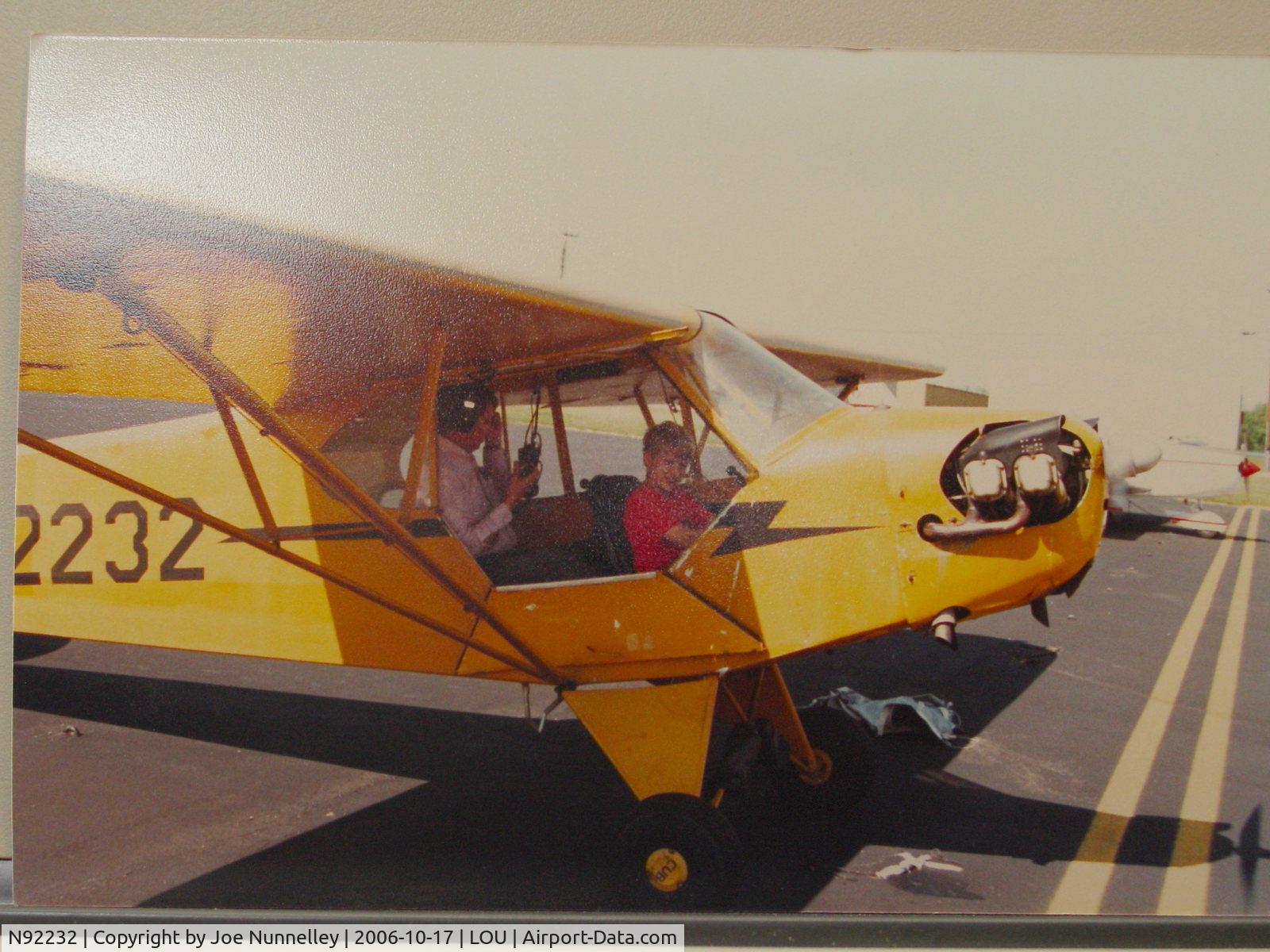 N92232, 1946 Piper J3C-65 Cub C/N 16675, My heart and soul left when my dad sold this jewel.